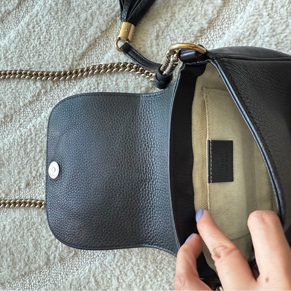 Gucci SoHo Black Leather Crossbody Bag - Picture 5 of 7